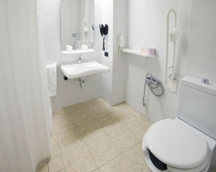 bathroom with facilities for disabled people