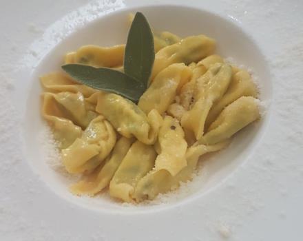 Tortelli con la coda tipical from Piacenza